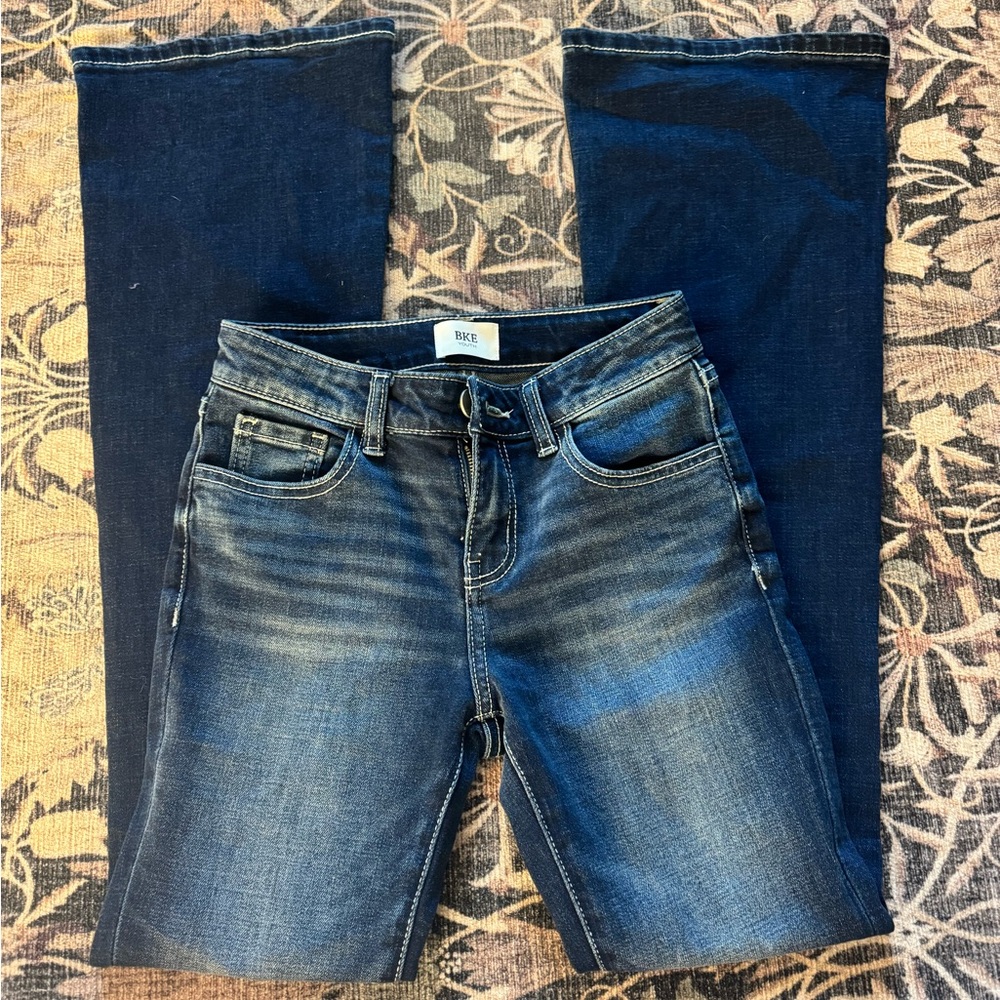 BKE Dark Wash Straight Leg Women's Jeans
